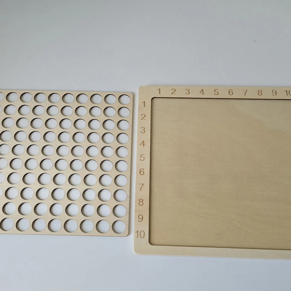 Multiplication Board Game for Kids - Colorful Educational Toy - Picture 4 of 6